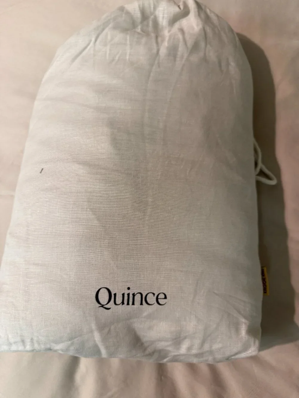 Quince European Linen Chambray Duvet Cover Set KING with Shams